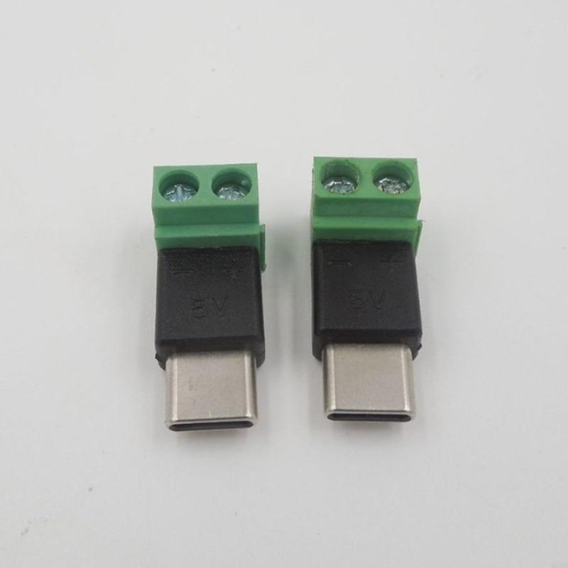 Electronics And Gadgets With C - Typ C Stecker auf 2Pin 5V