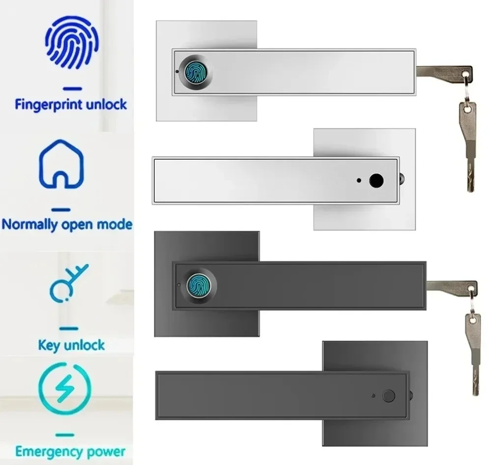 Electronics Home Gadgets - Neues intelligentes Türschloss mit Bluetooth-kompatibler Tuya-App,