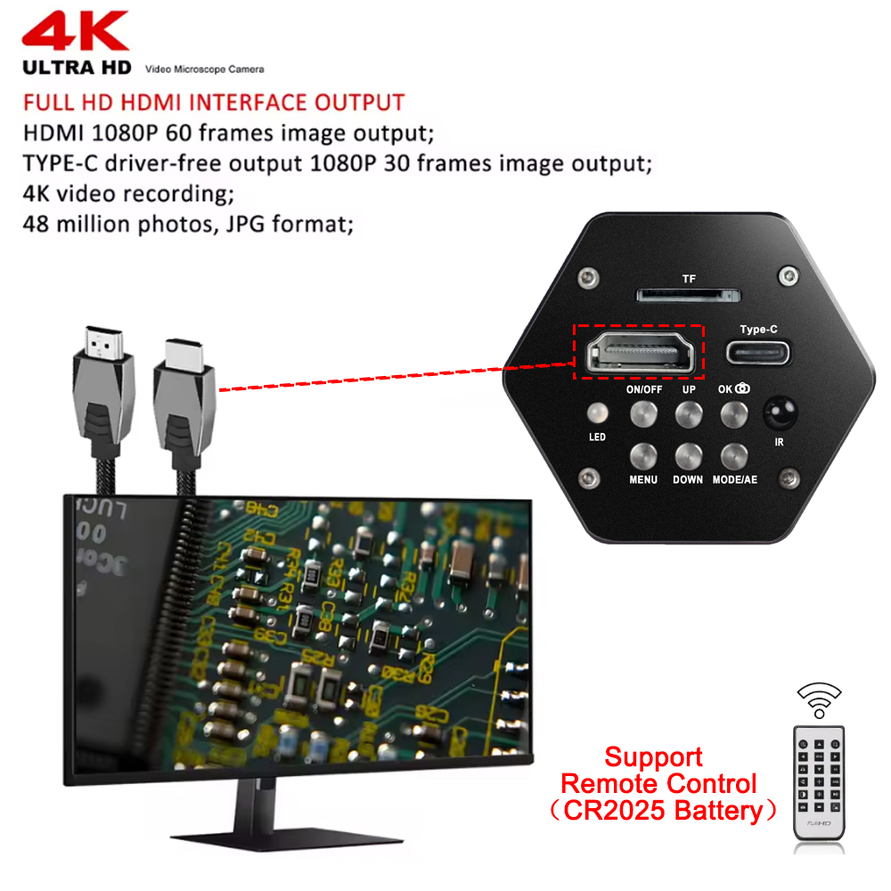 4K Digitalmikroskop 48MP Mikro – Digital Magnifier Reading Bewertung und Preis