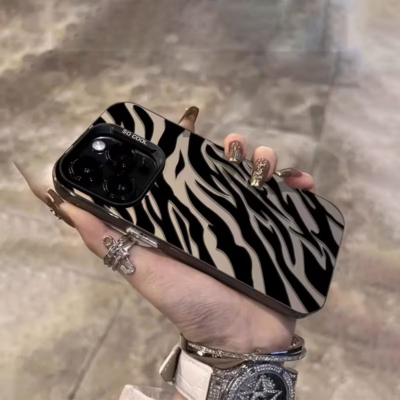 Zebra-Muster Schwarze Fortschr – Apple Iphone 15 Pro Max Bewertung und Preis