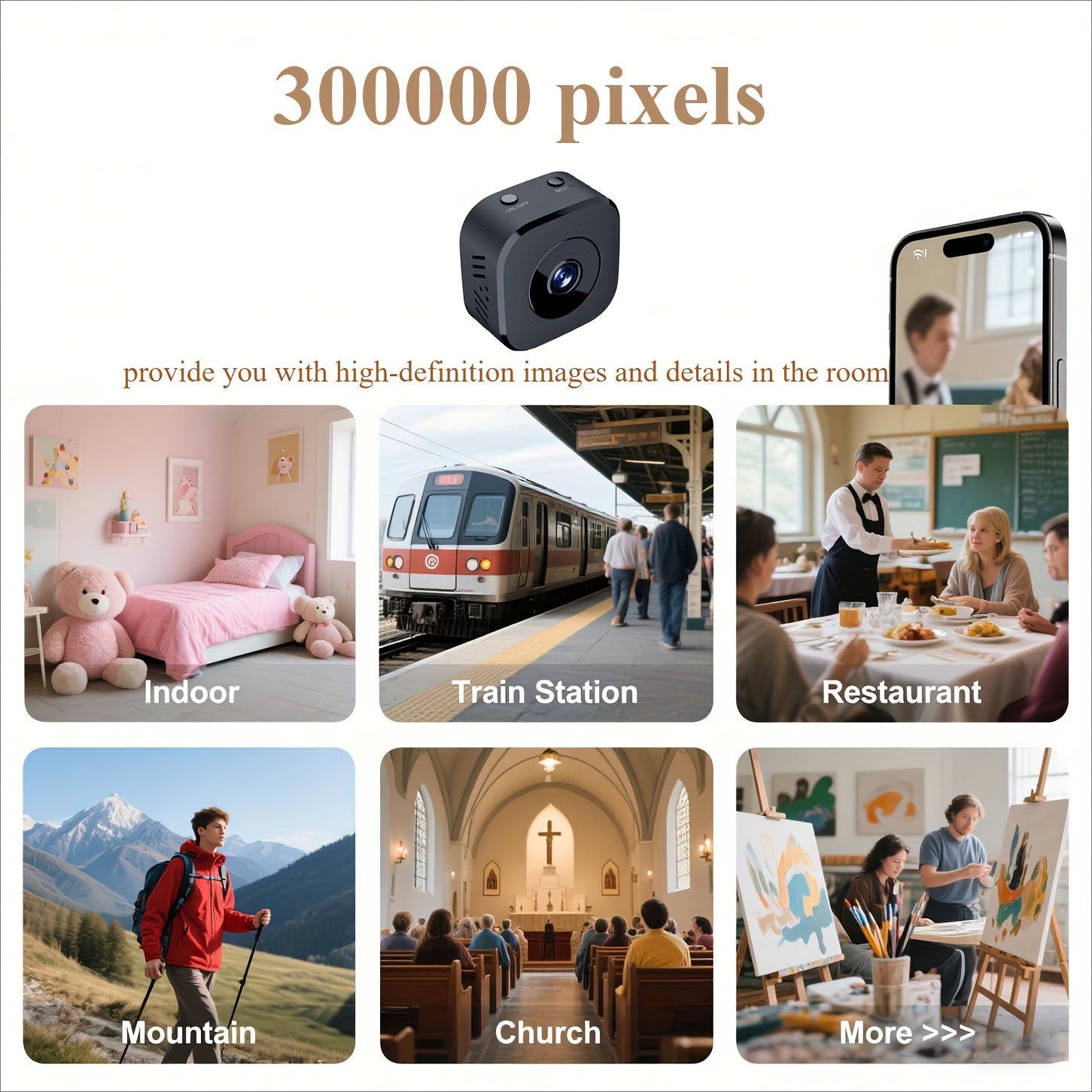 1080P HD Mini WiFi Kamera Indo – Compact Camera Mirrorless Bewertung und Preis